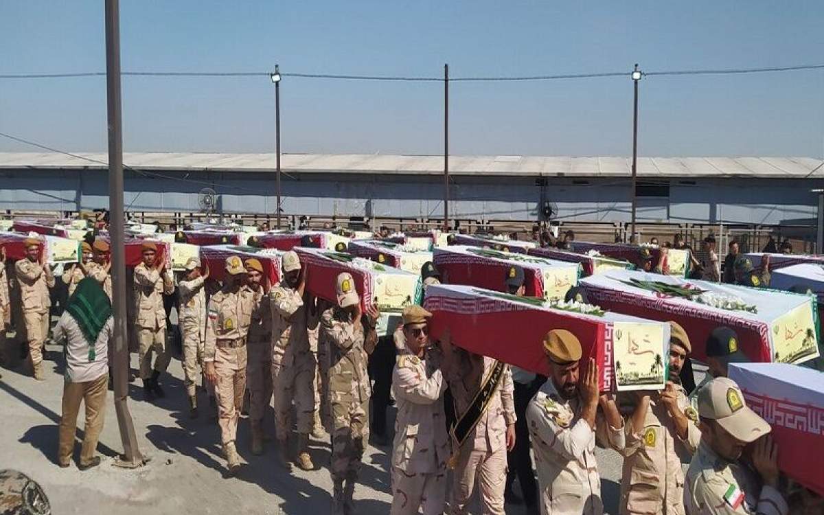 Iran receives bodies of 98 martyrs