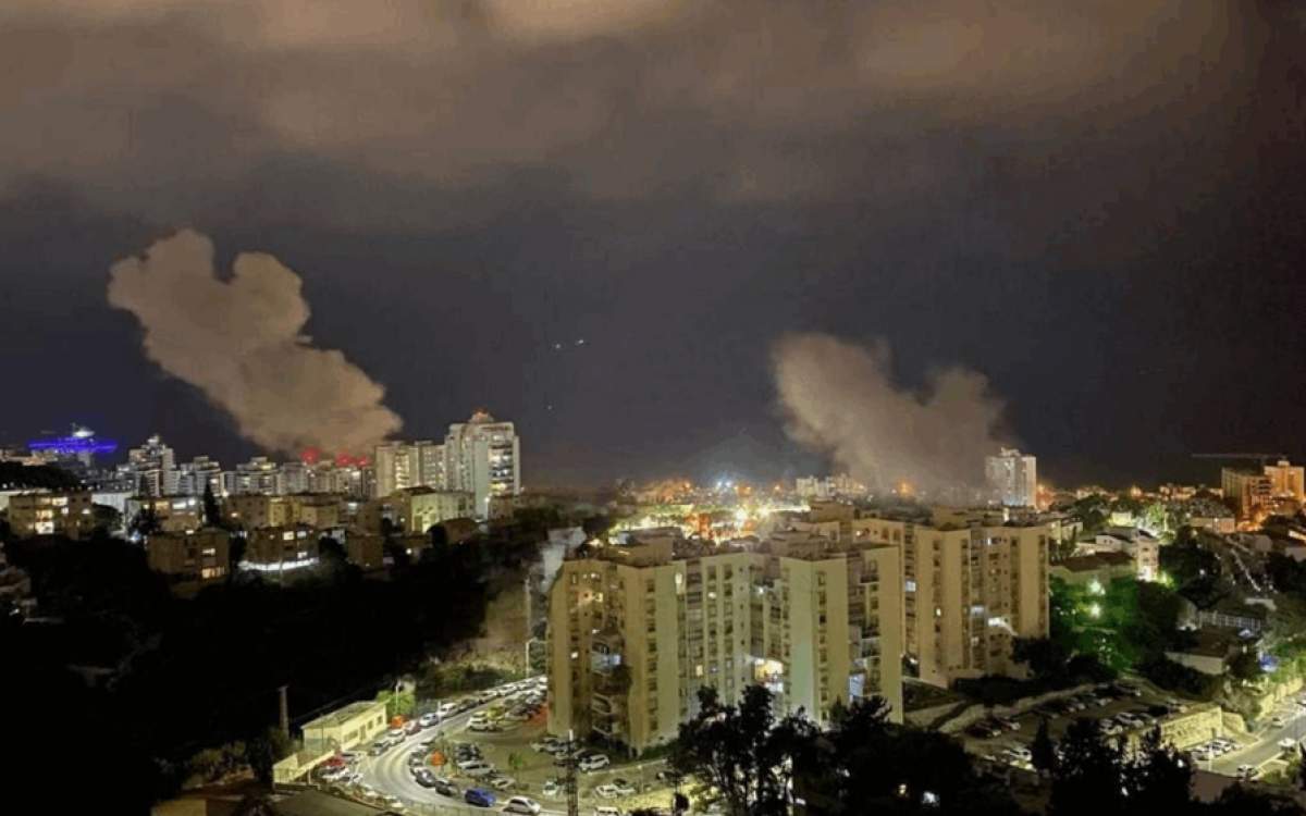 The Israeli army confirmed on Sunday night that rockets launched from Lebanon hit the port city of Haifa.