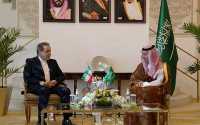 Iran, Saudi Arabia FMs discuss Gaza, Lebanon in Riyadh