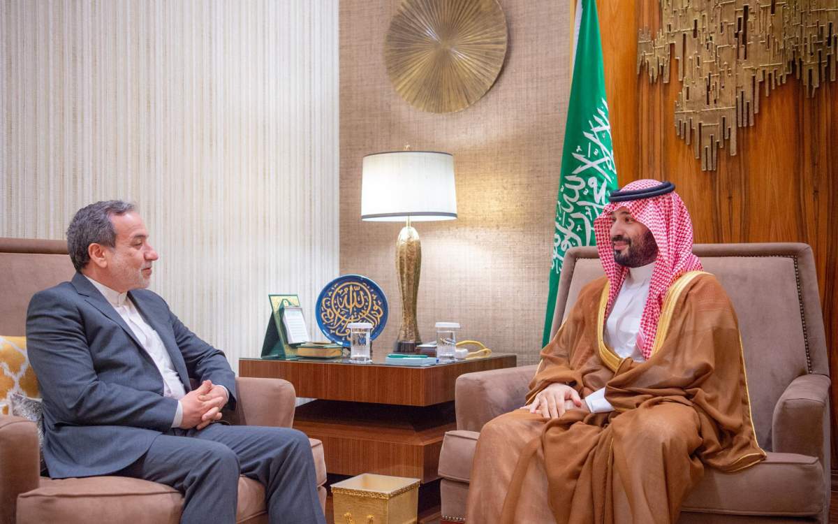 Iranian FM, Saudi Crown Prince meet in Riyadh