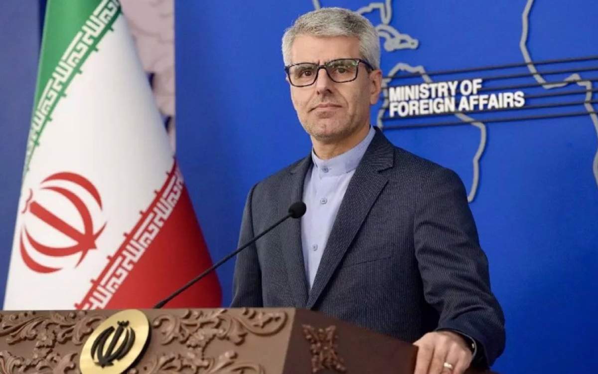 Iranian Foreign Ministry spokesman Esmaeil Baghaei