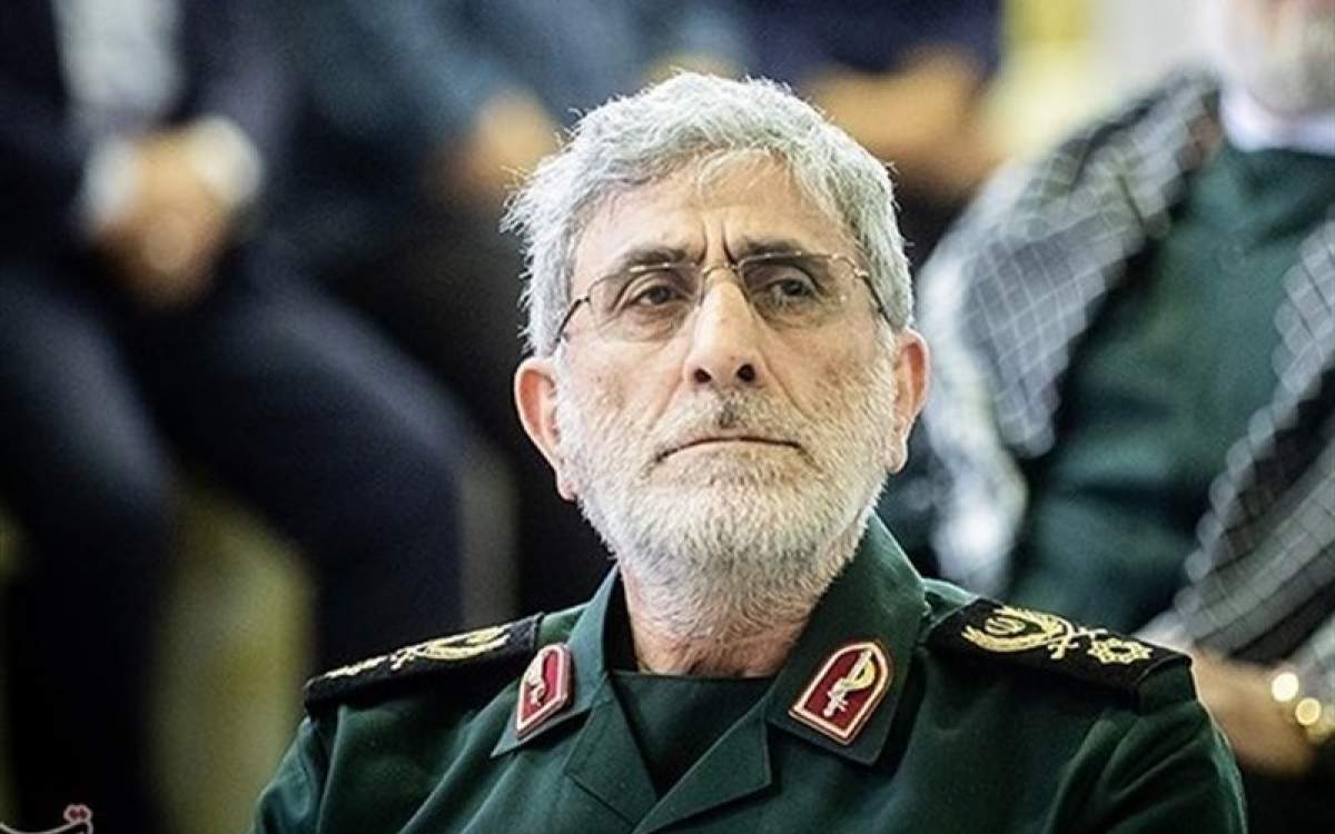 IRGC Quds Force chief makes appearance in Tehran airport