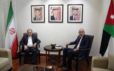 Iran FM meets Jordanian counterpart in Amman