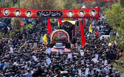 Top commander laid to rest in Isfahan; IRGC warns of ‘painful’ response to any Israeli aggression