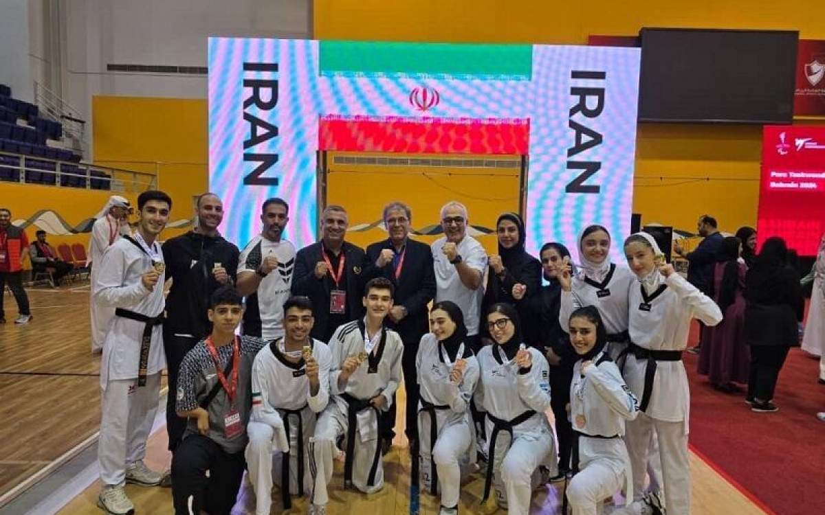 Iran grabs 8 medals in World Para Taekwondo Championship in Bahrain