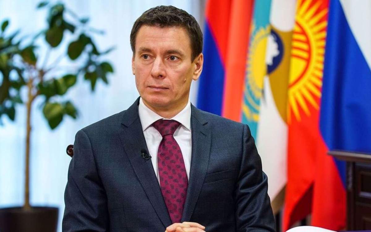 Andrei Slepnev, minister of trade of the Eurasian Economic Commission