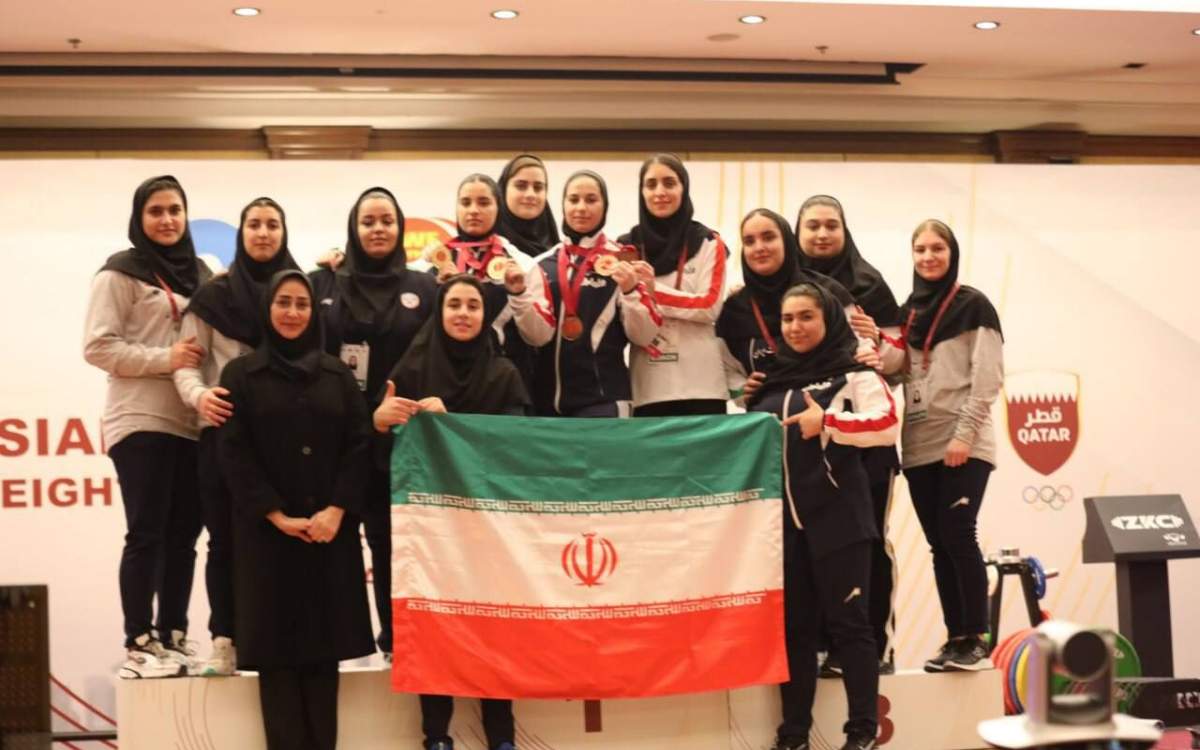 Iranian girls win colorful medals at 2024 Asian weightlifting c’ships