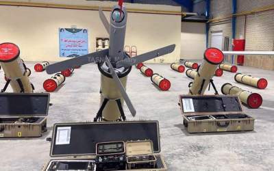 IRGC Ground Force unveils Rezvan suicide drone with 20 km range