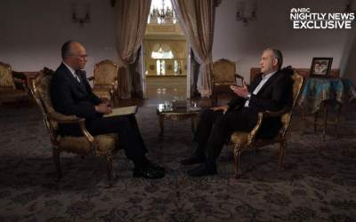 The Iranian president made an interview with NBC News in Tehran.