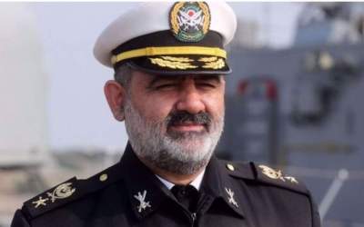 Iranian Navy Commander Rear Admiral Shahram Irani