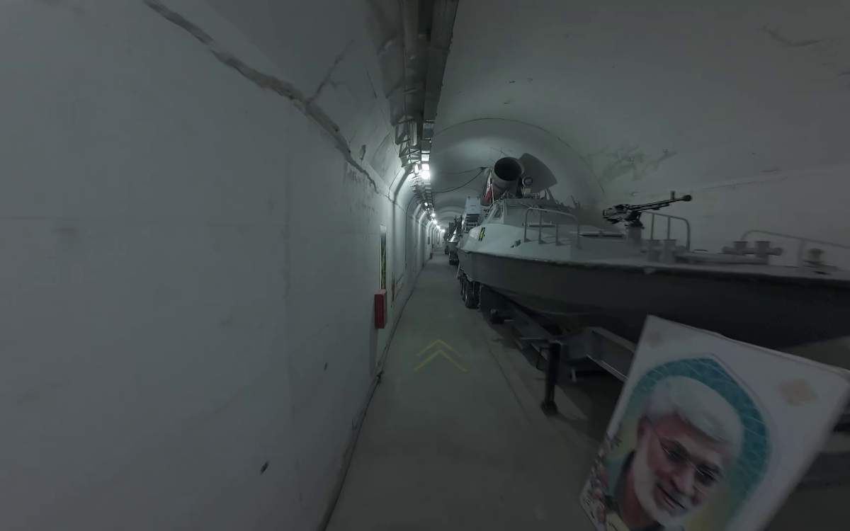 IRGC chief unveils new strategic underground storage facility in south Iran