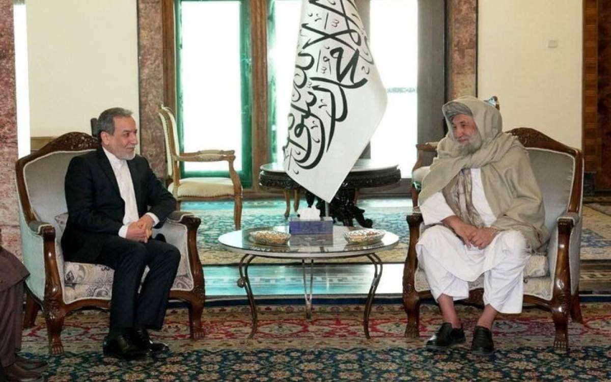 Iran top diplomat meets Taliban acting PM in Kabu