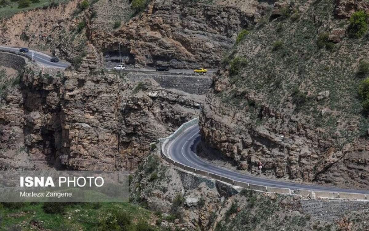 محدودیت ترافیکی جاده چالوس رفع شد