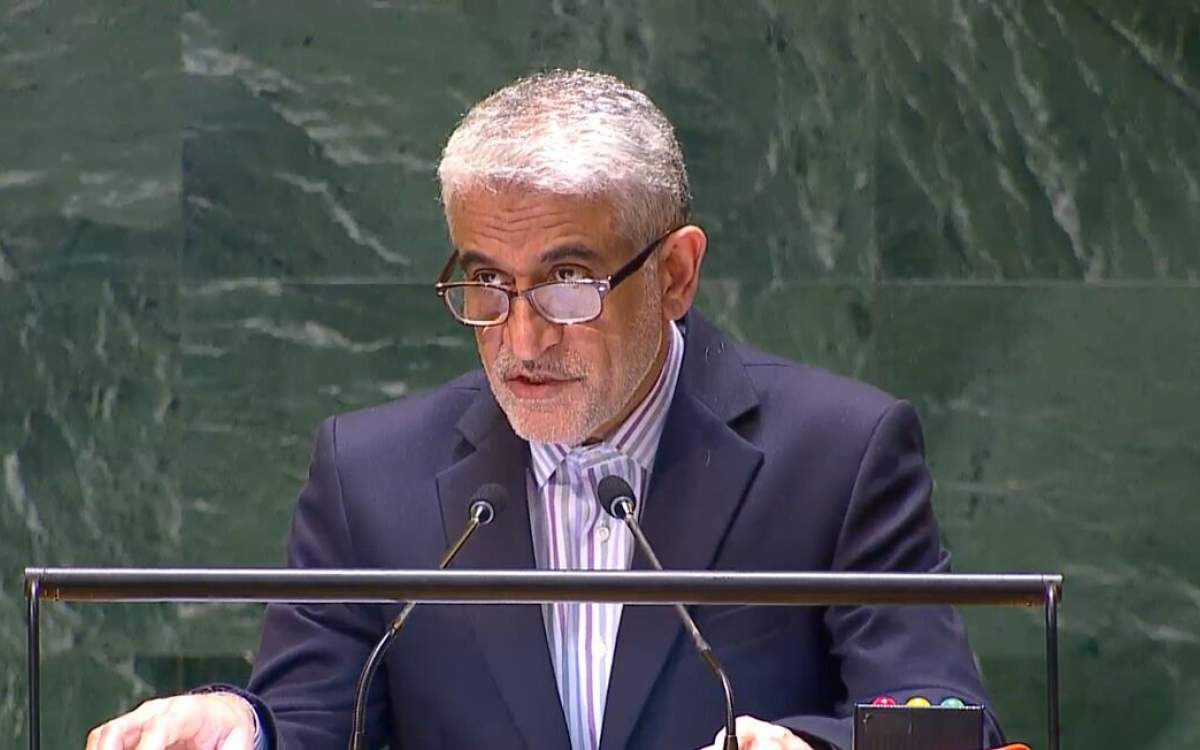 Amir-Saeed Iravani, Iran’s Ambassador and Permanent Representative to the UN