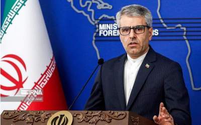 Iranian Foreign Ministry spokesperson Esmail Baghaei