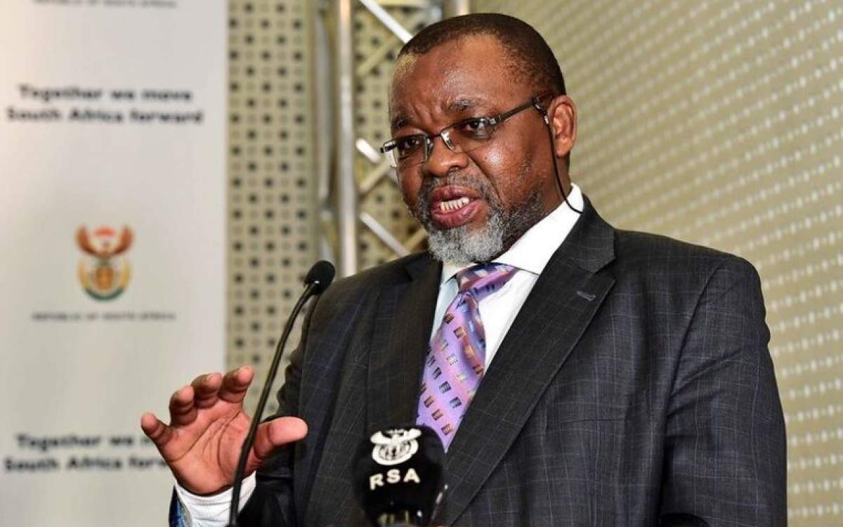 Minister of Mineral and Petroleum Resources Gwede Mantashe