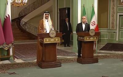 Pezeshkian, Qatari Emir stress expansion of trade ties