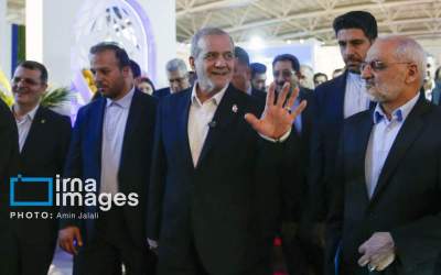 President Pezeshkian tours Eurasia Expo 2025 in Tehran