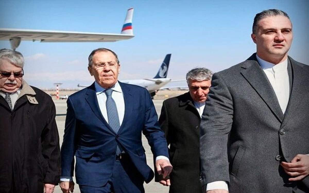 Russia’s Lavrov in Tehran for talks with Iranian officials