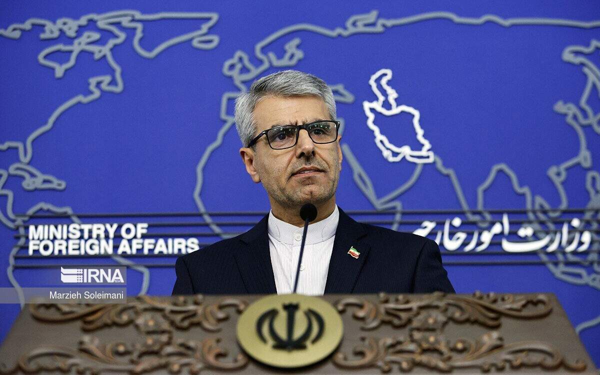 Iranian Foreign Ministry spokesperson Esma’eel Baqayi