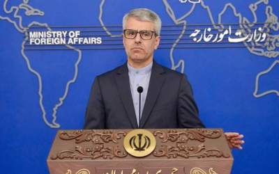 Iranian Foreign Ministry spokesman Esmaeil Baghaei