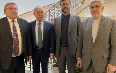 Deputy Foreign Minister Gharibabadi meets Russian and Chinese counterparts in Vienna