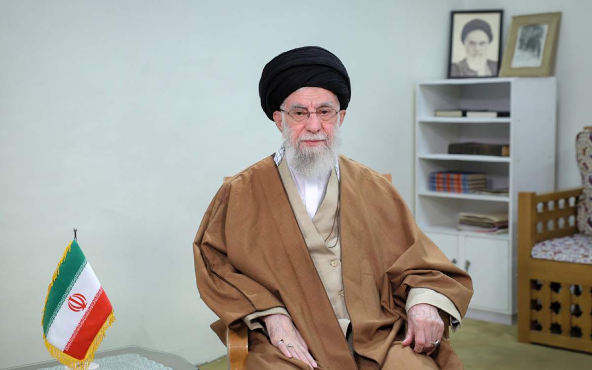 Leader of the Islamic Revolution Ayatollah Seyyed Ali Khamenei addresses the nation on the occasion of the commencement of the Persian New Year on March 20, 202