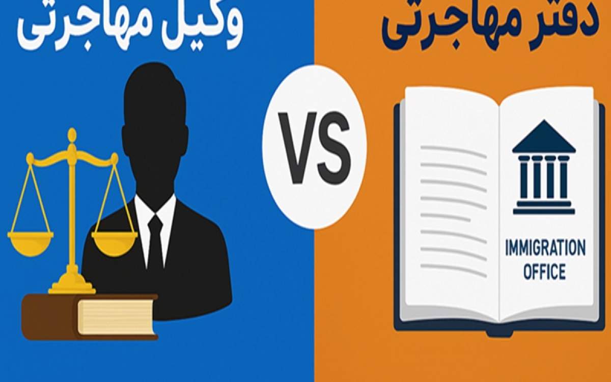 وکیل مهاجرتی یا دفتر مهاجرتی