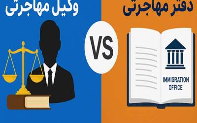 وکیل مهاجرتی یا دفتر مهاجرتی