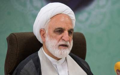 غلامحسین محسنی اژه‌ای، رئیس قوه قضائیه.